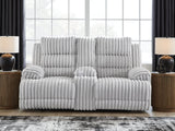 Rhines Falls Power Reclining Loveseat with Console