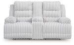Rhines Falls Power Reclining Loveseat with Console