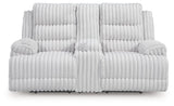 Rhines Falls Power Reclining Loveseat with Console