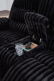 Rhine Falls Reclining Loveseat with Console