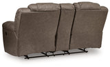 Lowilla Reclining Loveseat with Console