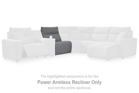 Modmax Reclining Sectional with Audio Console