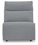 ModMax II Reclining Sectional with Chaise and Audio Console