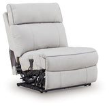 Social Pointe Reclining Sectional with Storage Console