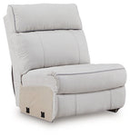 Social Pointe Reclining Sectional with Storage Console
