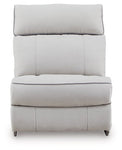 Social Pointe Reclining Sectional with Storage Console
