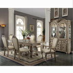 Chateau De Ville PU & Antique White Arm Chair image