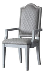 Acme Furniture House Marchese Arm Chair in Pearl Gray (Set of 2) 68863 image