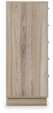 Hasbrick Wide Chest of Drawers - Basha Furniture