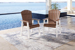 Genesis Bay Outdoor Dining Arm Chair (Set of 2) - Basha Furniture