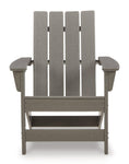 Visola Outdoor Adirondack Chair Set with End Table