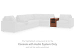 Modmax 5 Piece Sectional with Audio Console