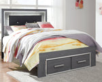 Lodanna Bed with 2 Storage Drawers