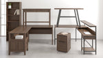 Camiburg Home Office L-Desk with Storage - Basha Furniture