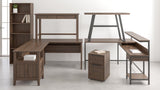 Camiburg Home Office L-Desk with Storage - Basha Furniture