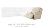 Double Deal Power Reclining Loveseat Sectional