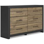 Vertani Dresser and Mirror - Basha Furniture