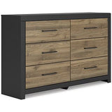 Vertani Dresser and Mirror - Basha Furniture
