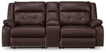 Punch Up Power Reclining Sectional Loveseat with Console