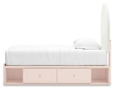 Wistenpine Upholstered Bed with Storage