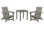 Visola Outdoor Adirondack Chair Set with End Table image