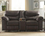 Boxberg Reclining Loveseat with Console - Basha Furniture