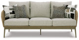 Swiss Valley Outdoor Sofa with Cushion - Basha Furniture