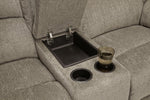 Draycoll Power Reclining Loveseat with Console