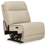 Double Deal Reclining Sectional with 2 Consoles