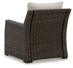 Brook Ranch Outdoor Lounge Chair with Cushion