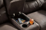 Boxberg Reclining Loveseat with Console - Basha Furniture