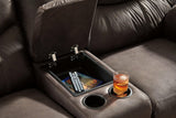 Boxberg Reclining Loveseat with Console - Basha Furniture