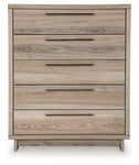Hasbrick Wide Chest of Drawers - Basha Furniture
