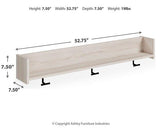 Socalle Bench with Coat Rack - Basha Furniture