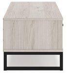 Socalle Bench with Coat Rack - Basha Furniture