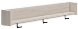 Socalle Bench with Coat Rack - Basha Furniture