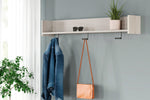 Socalle Bench with Coat Rack - Basha Furniture