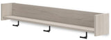 Socalle Bench with Coat Rack - Basha Furniture