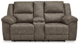 Laresview Reclining Loveseat with Console image