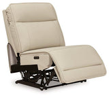 Double Deal Reclining Sectional with 2 Consoles