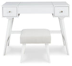 Thadamere Vanity with Stool