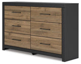 Vertani Dresser and Mirror - Basha Furniture