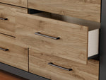 Vertani Dresser and Mirror - Basha Furniture