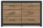 Vertani Dresser and Mirror - Basha Furniture