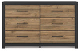 Vertani Dresser and Mirror - Basha Furniture