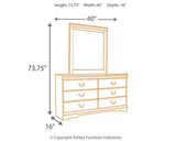 Huey Vineyard Dresser and Mirror