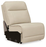 Double Deal Reclining Sectional with 2 Consoles
