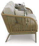Swiss Valley Outdoor Sofa with Cushion - Basha Furniture
