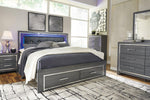 Lodanna Bed with 2 Storage Drawers