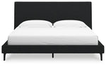 Cadmori Upholstered Bed with Roll Slats